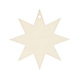 estrella fugaz de madera personalizable navidad