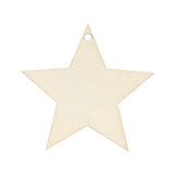 estrella de madera personalizable navidad