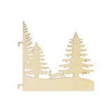 adorno de madera personalizable para navidad DIY artemio cuadríptico