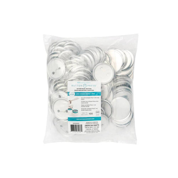 Set 100 Chapas Grandes Button Press We R Makers