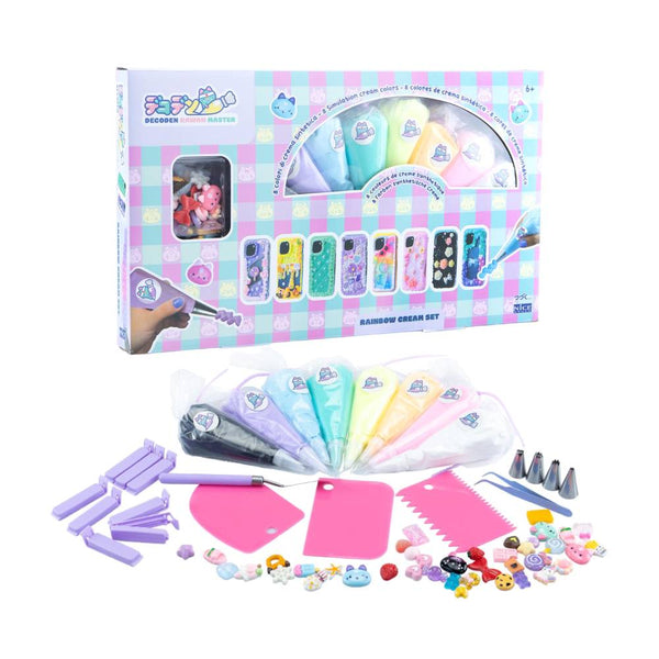 mega set decoden rainbow para decorar fundas de móvil