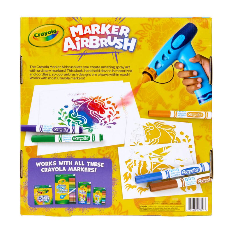 regalo creativo para niños aerografo crayola
