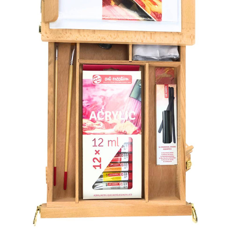 kit pintar con acrílico art creation