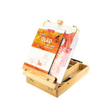 kit iniciación al óleo con caballete y pintura art creation