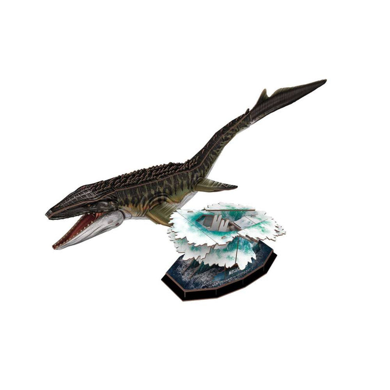 parque jurásico rebirth mosasaurus puzzle 3D revell