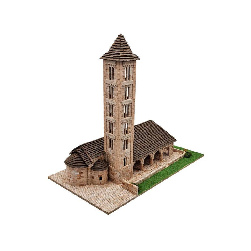 maqueta de ladrillo iglesia de santa eualia
