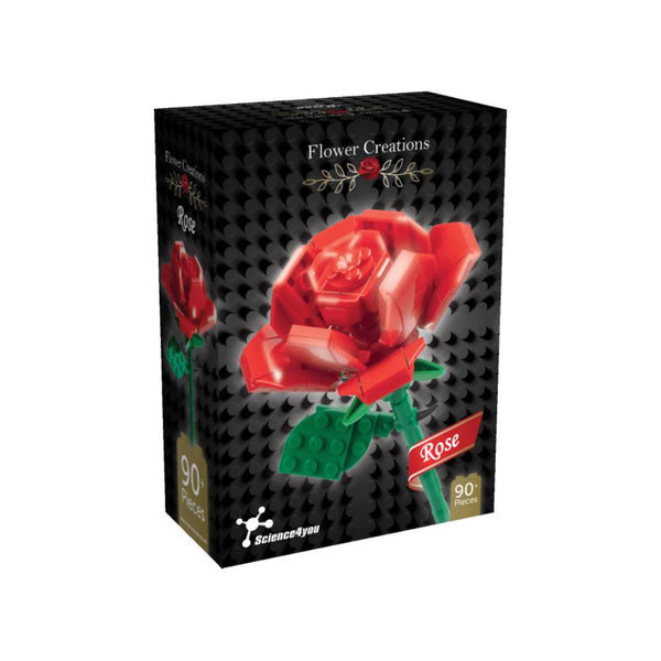 kit de construcción flower creations rosa science for you