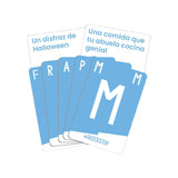 cartas juego de mesa quick stop family