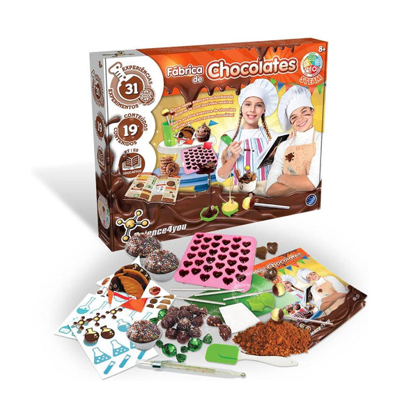 FÁBRICA DE CHOCOLATE juego inteactivo par aniños +8 science for you
