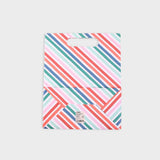 bolsa de regalo 25x33 cm layers of grande a rayas