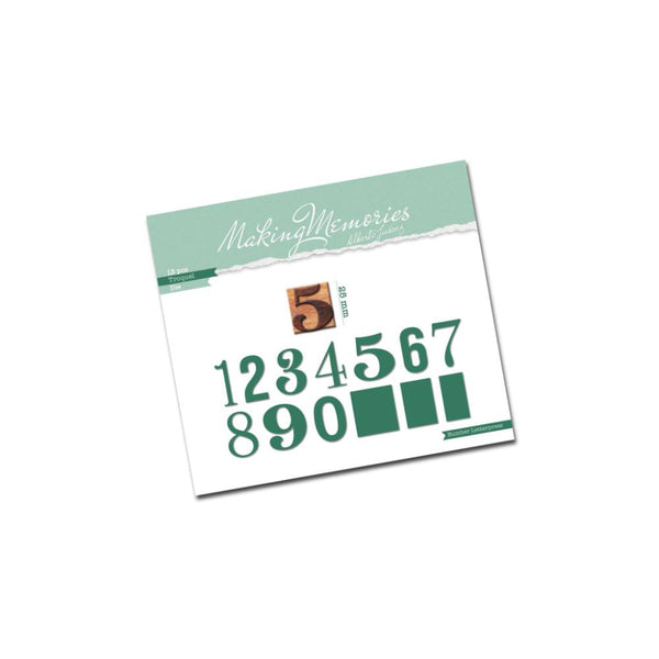 set de 13 troqueles numeros traveler alberto juarez