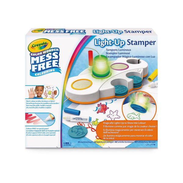 set sellos magicos con rotuladores y papel especial crayola