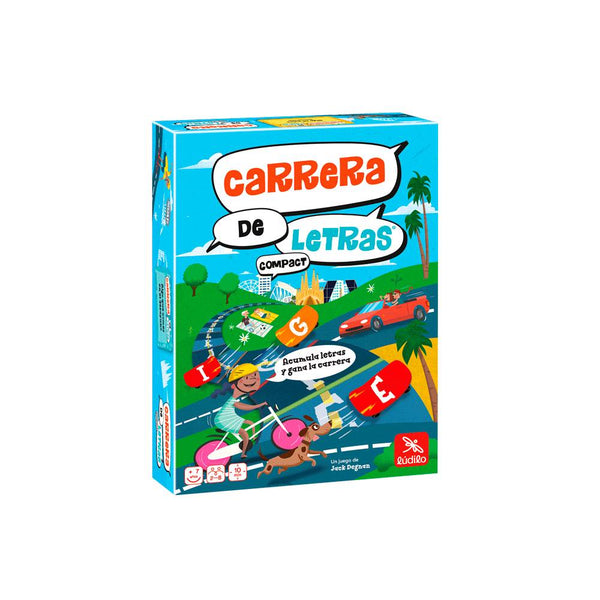 Carrera de Letras Compact Juego de Cartas Lúdilo