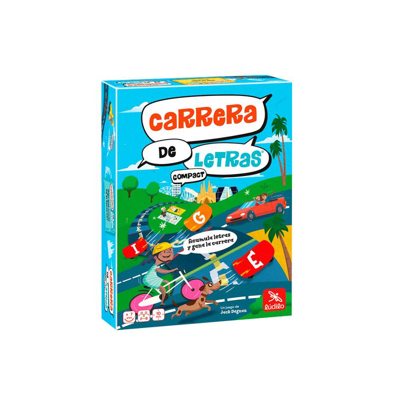 Carrera de Letras Compact Juego de Cartas Lúdilo