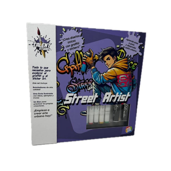 kit creativo grafitero street artist cefa toys talent studio