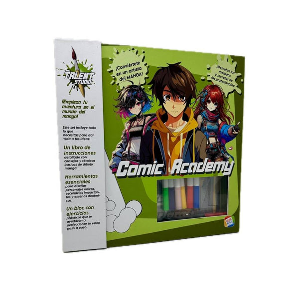 KIT CREATIVO PARA VILÑETAS DE COMIC Y ANIME comic academy talent studio