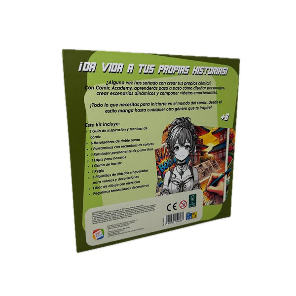 kit creativo comic academy talent studio cefa