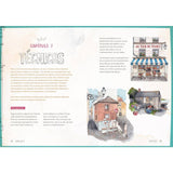 libro para ilustrar paisajes urbanos dibujo urban