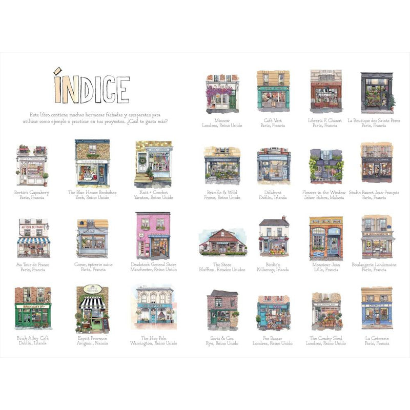 libro aprender a ilustrar paisajes urbanos el drac