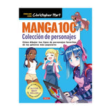 libro manga 100 colección de personajes para dibujar anime y manga el drac