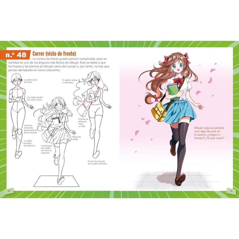 manga 100 colección de personajes aprender a dibujar manga y anime