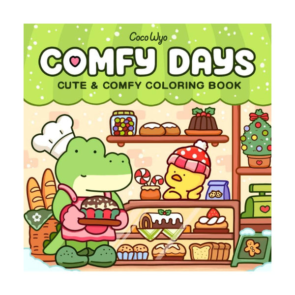 libro para colorear adultos comfy days 