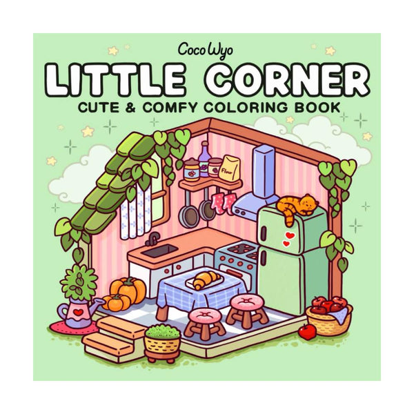 coloring book little corner tiktok