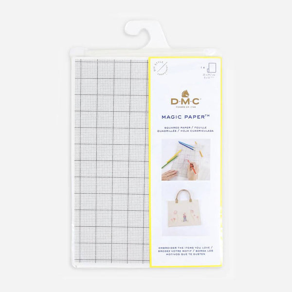 papel magico para bordar dmc magic paper