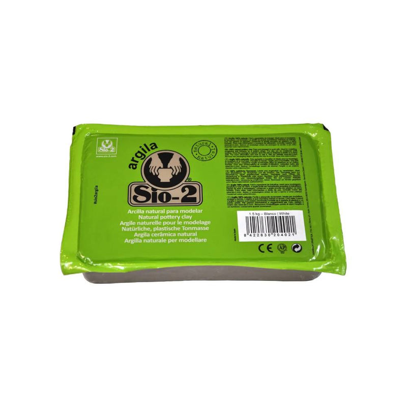 arcilla natural color blanco argila sio-2 1,5 kg