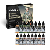 pinturas acrílicas modelismo y figuras camuflaje uniformes de guerra alemanes