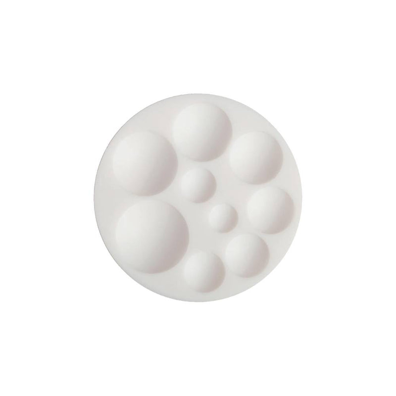 molde de silicona flexible para pastas poliméricas y resina epoxi cernit 7 cm