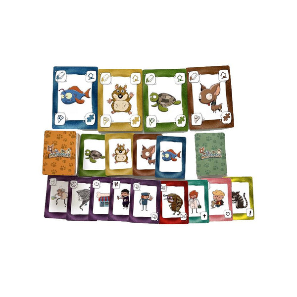 juego de mesa familiar mascotas