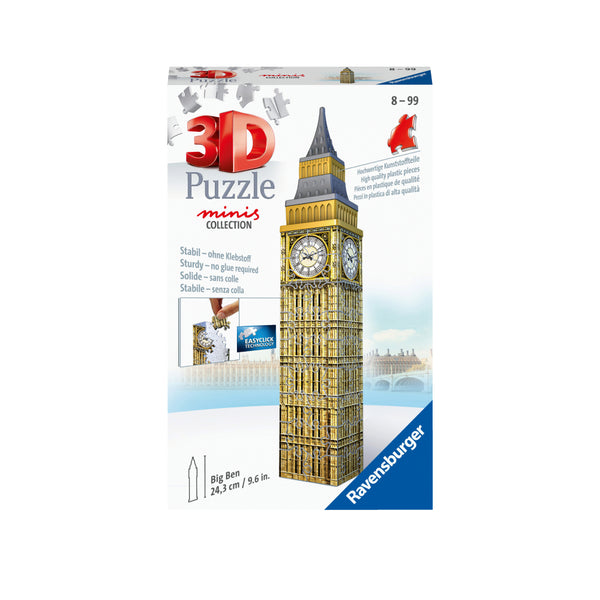 Puzzle 54 Piezas Mini 3D Big Ben