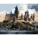 Pintar por Números Harry Potter Castillo Hogwarts Ideyka