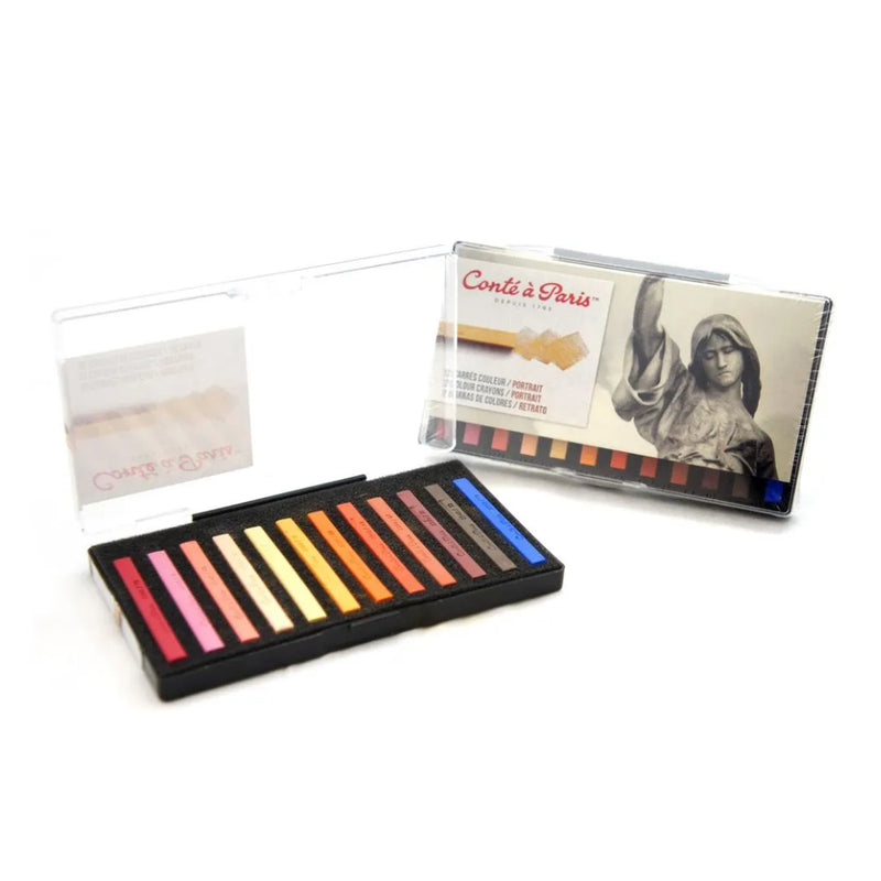 Caja 12 Carrés de Colores Conté à Paris