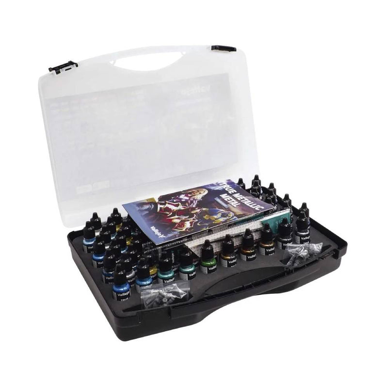 Caja 80 Colores Vallejo True Metallic Metal