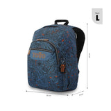 Mochila Escolar Totto Grafer Adaptable a Carro