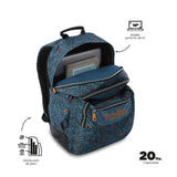 Mochila Escolar Totto Grafer Reforzada