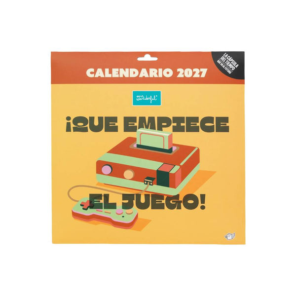 Calendario de Pared 2027 ¡Qué empiece el juego! Mr Wonderful