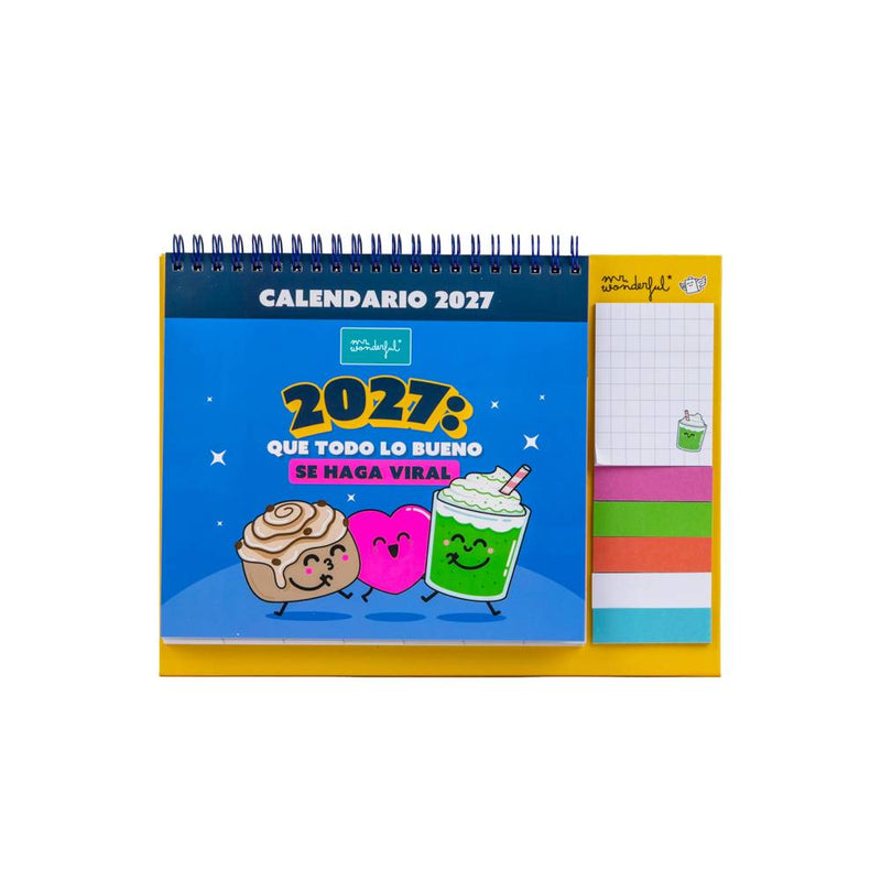 Calendario de Mesa Viral 2027 Mr Wonderful