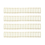 Set 4 Espirales para Cinch Color Dorado We R Makers