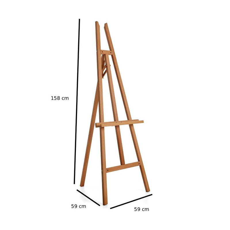 caballete de madera de haya colart medidas en centímetros