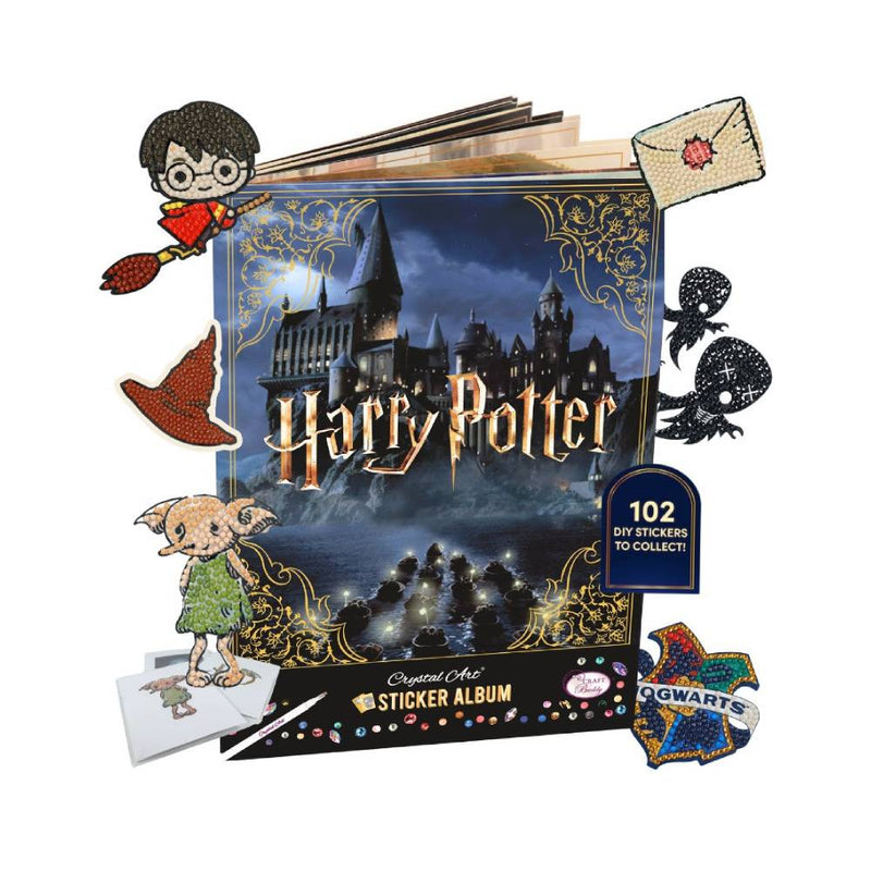 set de pegatinas diamond painting harry potter