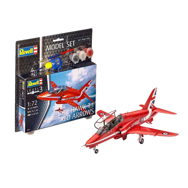 maqueta bae hawk t.1 red arrows model set revell