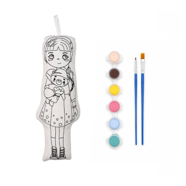 muñeca para pintar layers of marta
