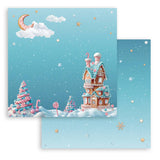 Bloc Scrapbooking 10 Hojas Candy Christmas Stamperia