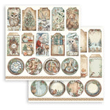 Bloc Scrapbooking 10 Hojas The Owl's House Stamperia