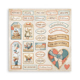 Bloc Scrapbooking 10 Hojas Family Stamperia