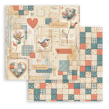 Bloc Scrapbooking 10 Hojas Family Stamperia