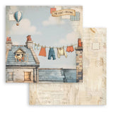 Bloc Scrapbooking 10 Hojas Family Stamperia